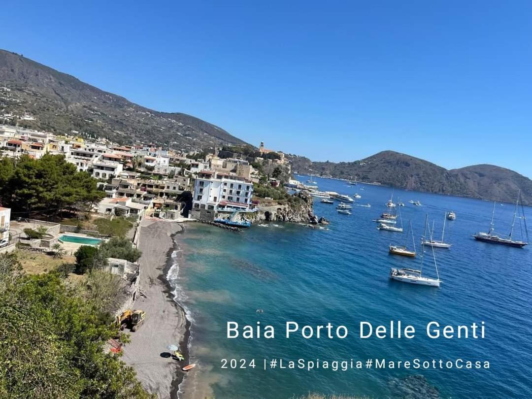 Da Federica Casa Vacanze Baia Porto Delle Genti ลีปารี ภายนอก รูปภาพ
